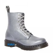 Ботинки DR. MARTENS 1460 PASCAL GUNMETAL METALLIC VIRGINIA