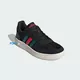 Кроссовки Adidas HOOPS 2.0 (Core Black / Scarlet) (Изображение 2)