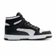 Кроссовки Puma Rebound LayUp SL (Черно-белые) (Изображение 3)