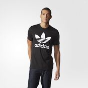 Adidas ФУТБОЛКА ORIGINALS TREFOIL черная