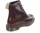 Ботинки DR. MARTENS 1460 VEGAN CHERRY RED CAMBRIDGE BRUSH (Изображение 4)