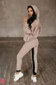 Спортивный костюм "Oversize" с начесом капучино ks.021.38 (Изображение 1)