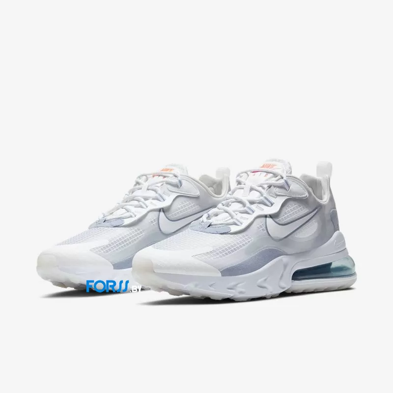 NIKE AIR MAX 270 REACT White Pure Platinum CT1265 100