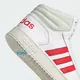 Кроссовки Adidas HOOPS 2.0 MID (Cloud White / Vivid Red) (Изображение 5)