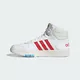 Кроссовки Adidas HOOPS 2.0 MID (Cloud White / Vivid Red) (Изображение 3)