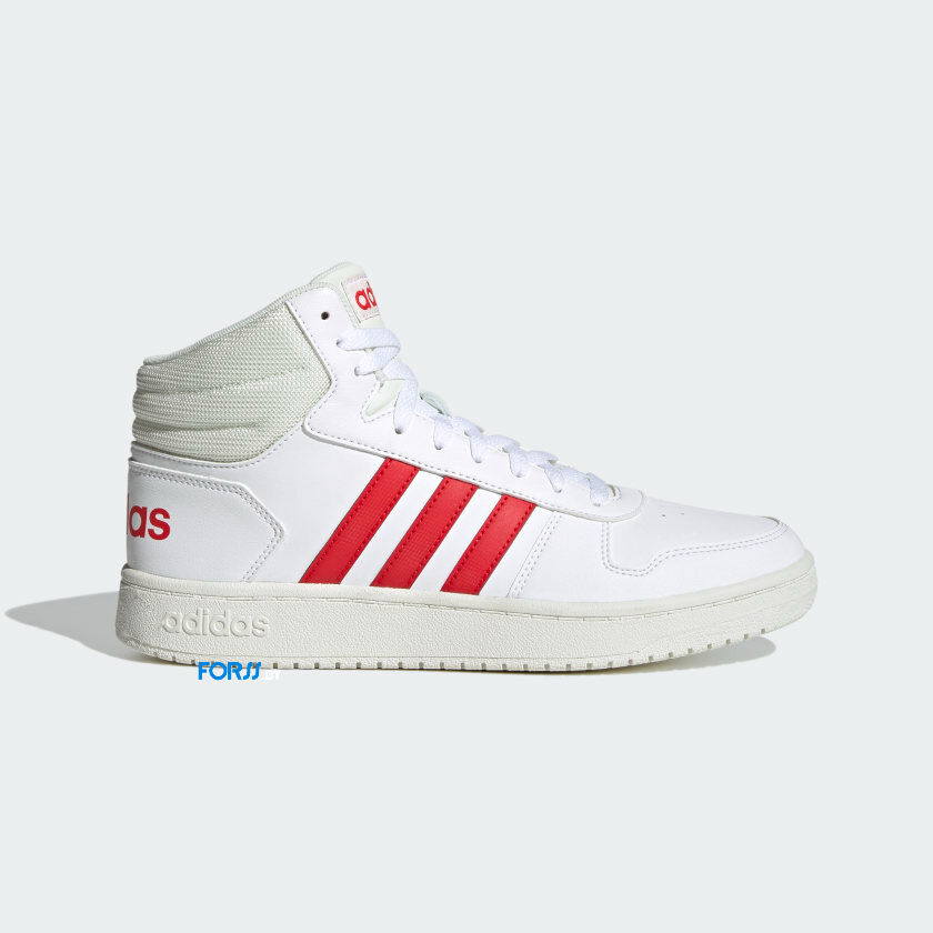 Kupit Krossovki Adidas Hoops 2 0 Mid Cloud White Vivid Red Gz7927 V Minske