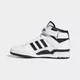 Кроссовки Adidas Forum Mid (White-Black) (Изображение 4)