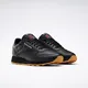 Кроссовки REEBOK Classic Leather (черные) (Изображение 2)